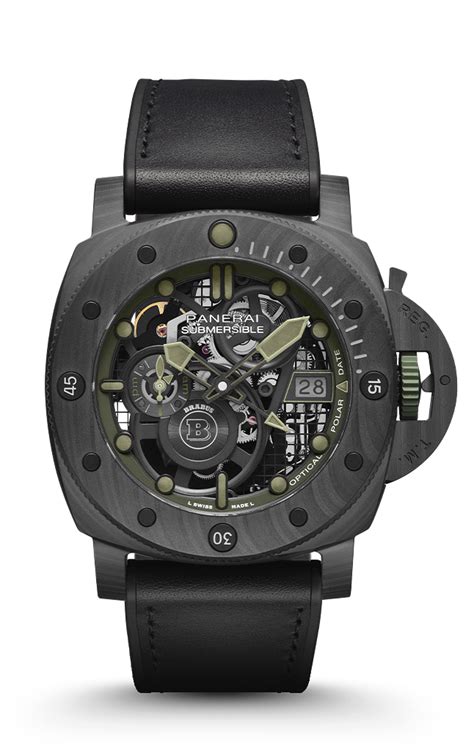 panerai bravus|submersible s Brabus carbotech.